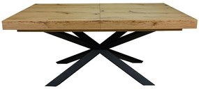 Rozkladací stôl St-07 200/260x100cm dub uzlovitý