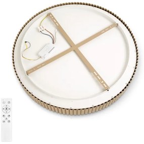Brilagi - stmievateľné LED stropné svietidlo FALCON MODERN LED/54W/230V 60 cm béžové + diaľkové ovládanie