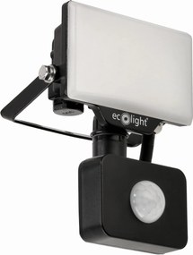 ECOLIGHT LED reflektor 10W 2v1 - studená biela