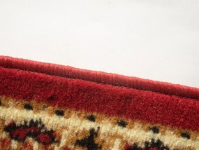 Spoltex, Kusový koberec Samira New Red 12001-011, 80x150, červená, chodba / predsieň