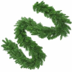 SPRINGOS Vianočná reťaz Girlanda z vetvičiek 280 cm, zelená