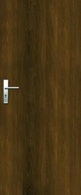 DRE Entry vchodové dvere ľavé 80 cm orech karamelový ENTRYOK80L