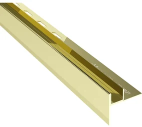 Mexen Line-B lišta na sklo 120 cm ľavá, zlatá, 185004120L