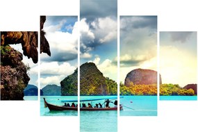 Obraz - Zátoka Phang Nga (150x105 cm)