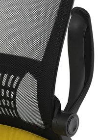 Autronic KA-K2006 YEL Kancelárska stolička, žltá