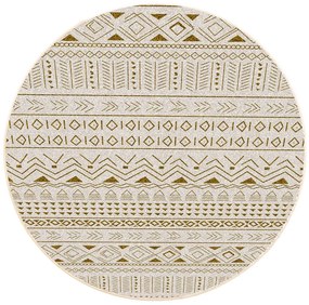 Okrúhly vzorovaný koberec Sahara Rozmer: 90 cm