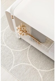 Krémový vnútorný a vonkajší behúň 70x200 cm Boo Linen – Pappelina