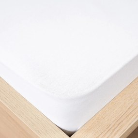 4Home jersey prestieradlo biela, 100 x 200 cm