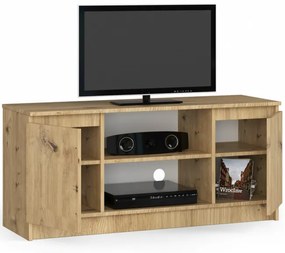 Stolík pod TV RTV 120 2D 1P dub artisan