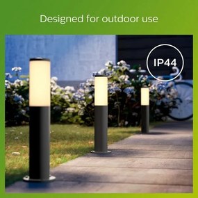 Philips 8719514417533 Utrecht vonkajšie svietidlo stĺpik 1xE27 IP44 antracit