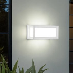 BRILAGI - PARKER LED vonkajšie nástenné svietidlo s pohybovým senzorom LED/12W/230V biele IP44