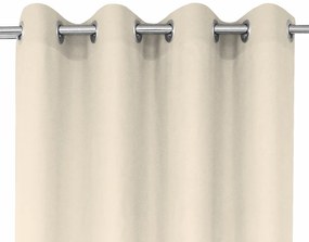 Dekorstudio Jednofarebný záves na kolieskach krémový ZKMA-005 Varianta: Výška závesu: 250 cm