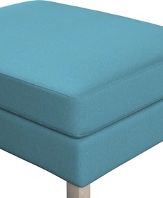 Poťah na podnožku Karlstad farba produktu modrá látka zapletaná