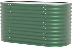 Vyvýšený záhon Vitavia Vita 858 Basic 162,1x82,1x85,8 cm plechový zelený