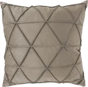 Dekoračný vankúš Vanessa 45x45 cm, taupe%