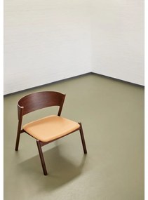 Tmavohnedé kreslo Oblique – Hübsch