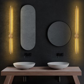 Nástěnné LED svítidlo Sword II zlaté