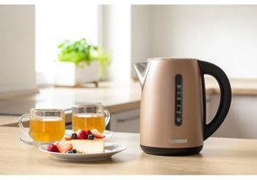 Sencor - Rýchlovarná kanvica s termoreguláciou 1,7 l 2150W/230V hnedá