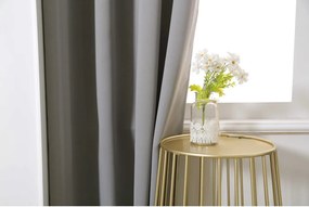 2x Svetlosivý záves OXFORD 140x250 cm