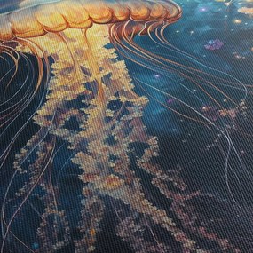 Obraz - Magická medúza (90x60 cm)