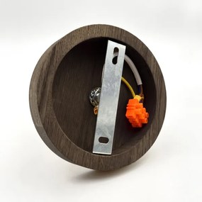 Brilagi - LED  Prisadený luster ANTHONY 1xE14/60W/230V dub orech/čierna