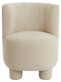 Krémové kreslo Kamova – Light &amp; Living