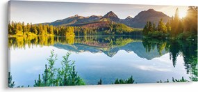 Obraz - Jazero (120x50 cm)