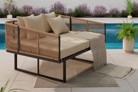 XXXLutz ZÁHRADNÁ POSTEĽ plast, textil Ambia Garden - Online Only záhrada - 002014028301
