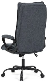Autronic BONTEC Kancelárske kreslo, hojdací mechanizmus, čierna látka, KA-Y348 BK2 Farba: Šedá