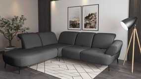XXXLutz ROHOVÁ SEDAČKA, textil, tmavosivá Sit & More - Sedačky - 000144013292