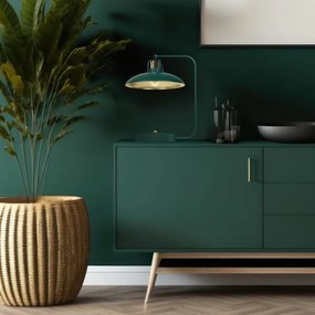 Brilagi - LED Stolná lampa FLAMENGO 1xE27/60W/230V zelená