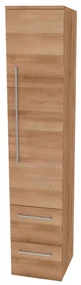 Mereo, Mereo Bino, kúpeľňová skrinka vysoká 163 cm, pravá, Multidecor, Dub Riviera mountain, MER-CN698DMON
