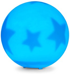 Solárna svetelná guľa s hviezdami a LED meniacimi farbu, veľká