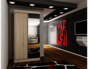 Posuvná skriňa TALIA 33 - biela / nie / 200