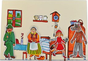 MARIONETINO Bábky a kulisy k rozprávke Červená Čiapočka