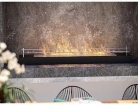 InFire - BIO krb 8x120 cm 3kW čierna