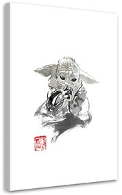 Gario Obraz na plátne Star Wars, Baby Yoda - Péchane Rozmery: 40 x 60 cm
