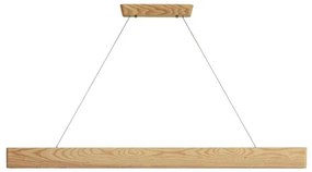 LED Luster na lanku LED/22W/230V 4000K 120 cm jaseň/masív