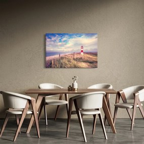 Obraz - Červený maják (90x60 cm)