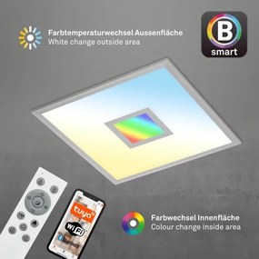 Brilo -LED RGB Stmievateľné stropné svietidlo CENTRO LED/24W/230V Wi-Fi Tuya + DO