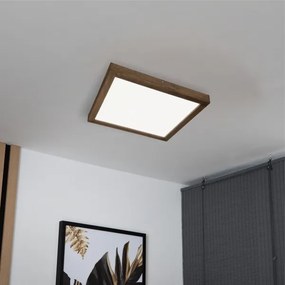 Brilagi-LED Kúpeľňové svietidlo WOODY FRAME LED/40W/230V 60x60 cm IP44 dub/orech