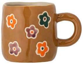 Hnedý kameninový hrnček Addy 130ml