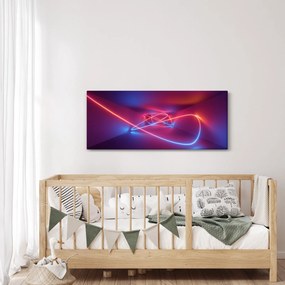 Obraz modernej abstrakcie (120x50 cm)