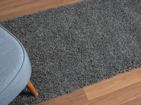 My Flair, Behúň My Shaggy grau, 80x300, šedá, chodba / predsieň