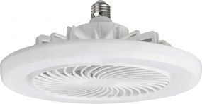 LED stropné svietidlo otočné o 360 ° s ventilátorom 2v1