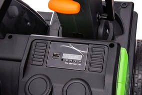 LEAN CARS Nabíjateľné rýpadlo Volvo DK-VE888 zelené