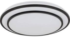 Rabalux 2130 - LED Stmievateľné stropné svietidlo LUPITA LED/40W/230V čierne + DO