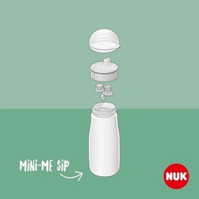 Detská fľaša NUK Mini-Me Sip nerez 300 ml (9+ m.) beige
