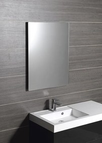 Sapho Sapho, PLAIN zrkadlo 120x60cm, zaoblené rohy, bez uchytenia, 1501-29