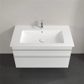 VILLEROY &amp; BOCH Venticello závesná skrinka pod umývadlo, 2 zásuvky, 953 x 502 x 590 mm, Glossy White, A92601DH